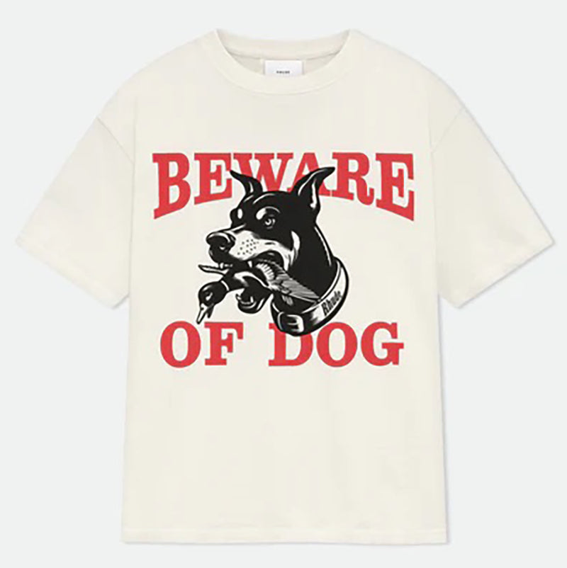 Rhude Warning logo T-shirt